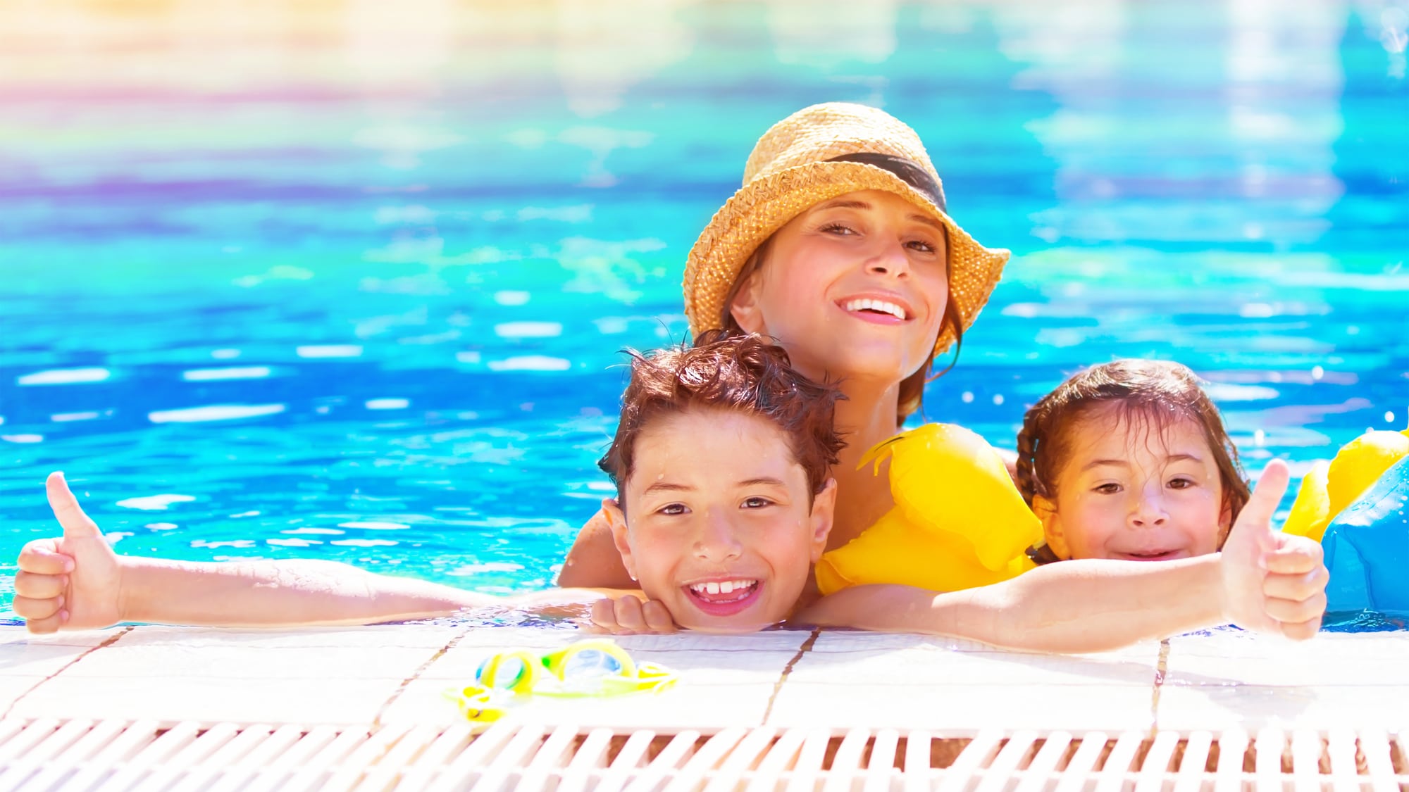 water pool for family