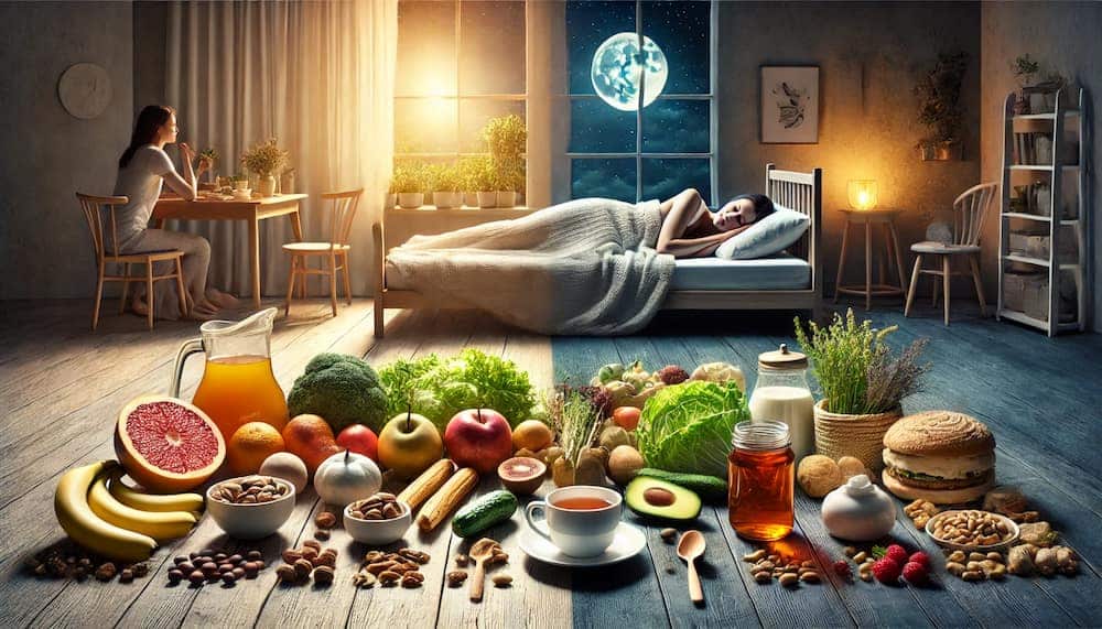 La nutrición te ayuda a dormir mejor